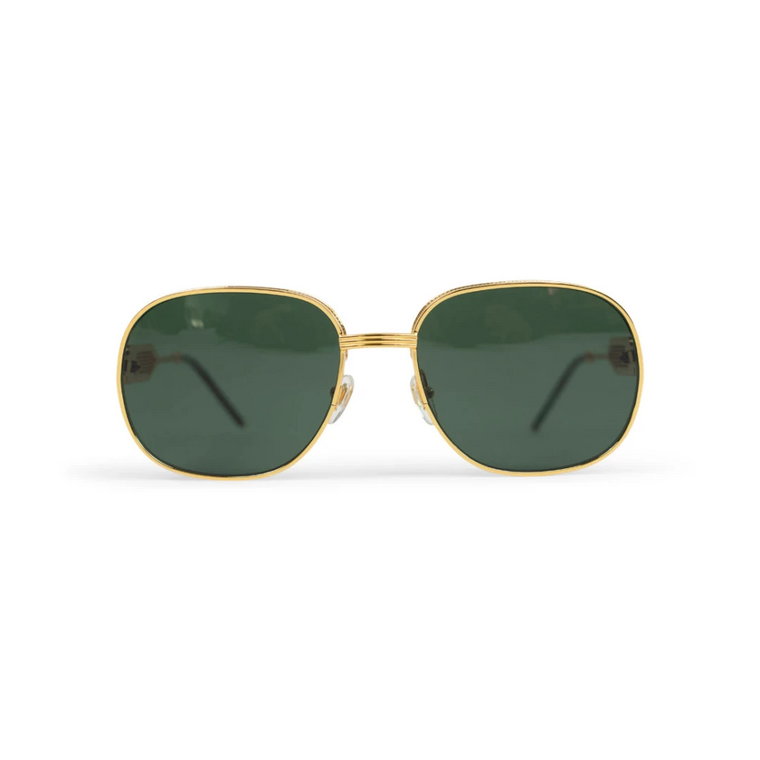 Złote/Czarne okulary przeciwsłoneczne (Gold/Black Sunglasses) Casablanca