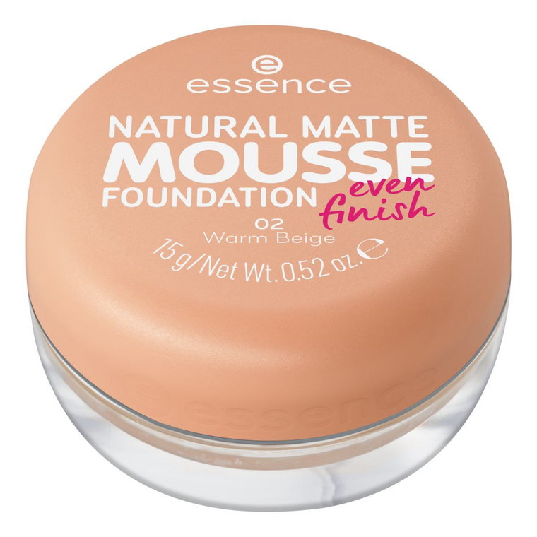 Essence Natural Matte Mousse - Foundation 02 16g