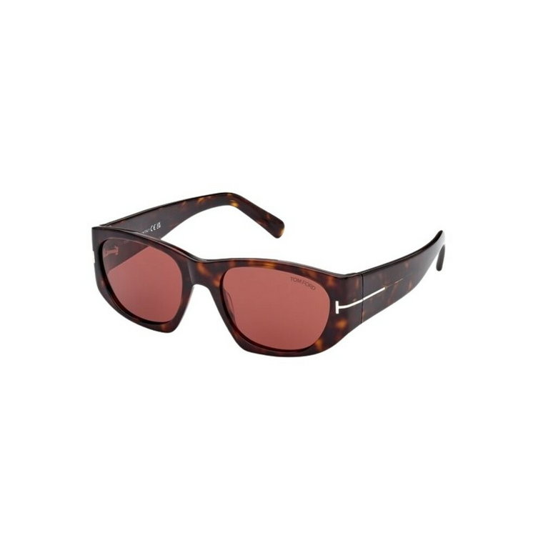 Cyrille-02 Ciemny Havana Bordeaux Okulary przeciwsłoneczne Tom Ford