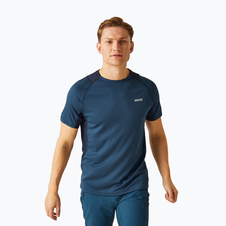 Koszulka męska REGATTA Virda IV moonlight denim/navy