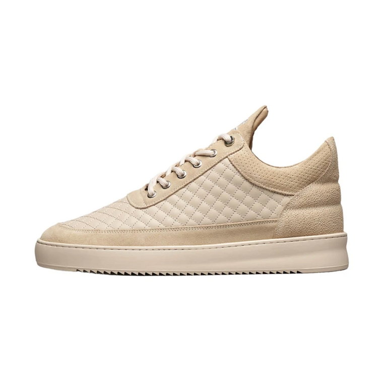 Niskie Topowe Pikowane Beżowe Filling Pieces