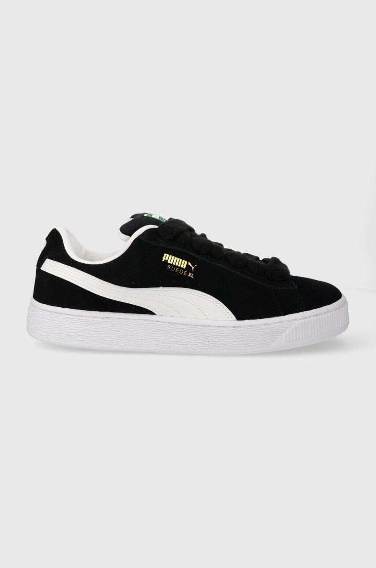 Puma sneakersy skórzane  Suede XL kolor czarny 395205