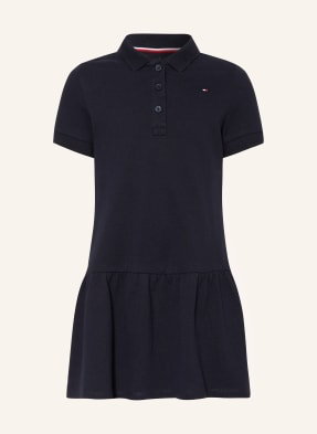 Tommy Hilfiger Sukienka Polo Essential blau