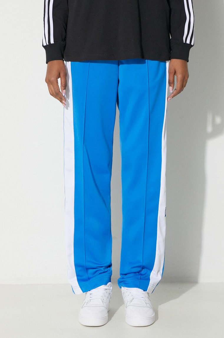 adidas Originals spodnie dresowe Adibreak Pant kolor niebieski wzorzyste IP0615