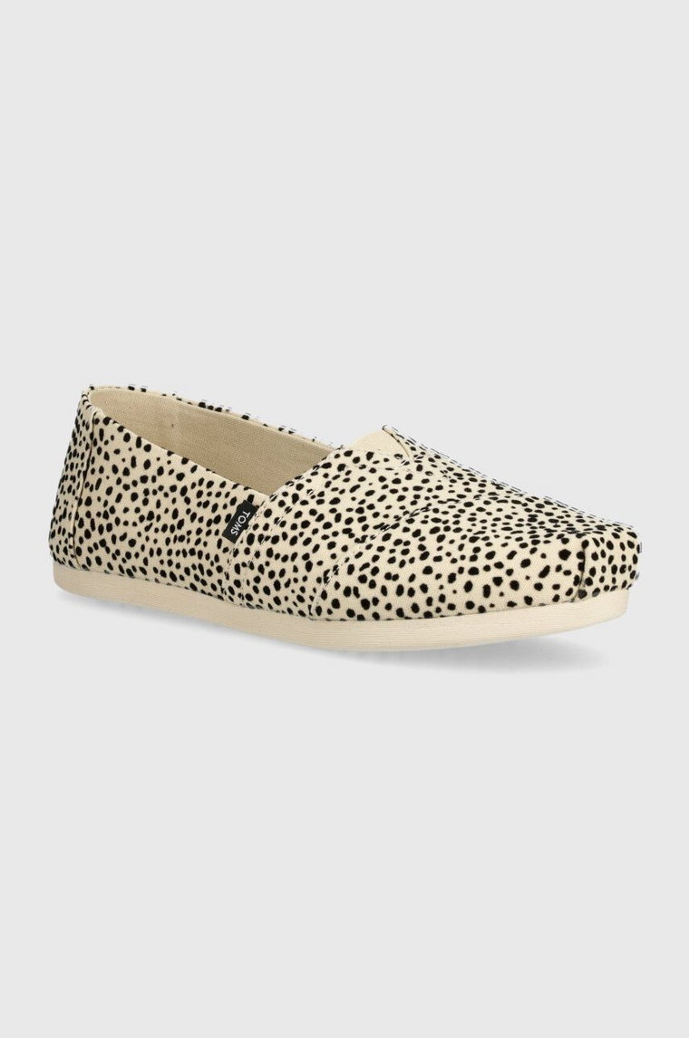 Toms espadryle Alpargata kolor beżowy 10020669