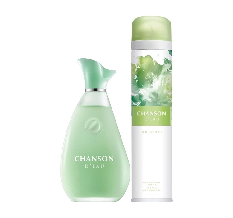 CHANSON D EAU WODA TOALETOWA 100ML + DEZODORANT SPRAY 200ML