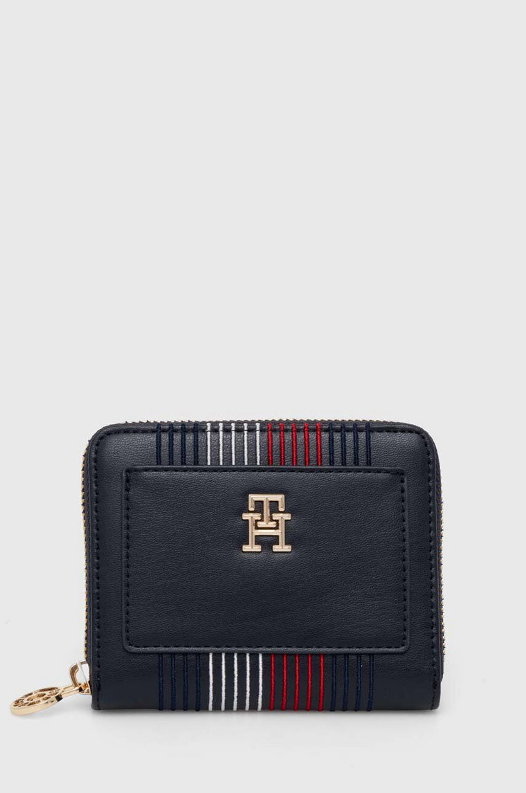 Tommy Hilfiger portfel damski kolor granatowy AW0AW16737