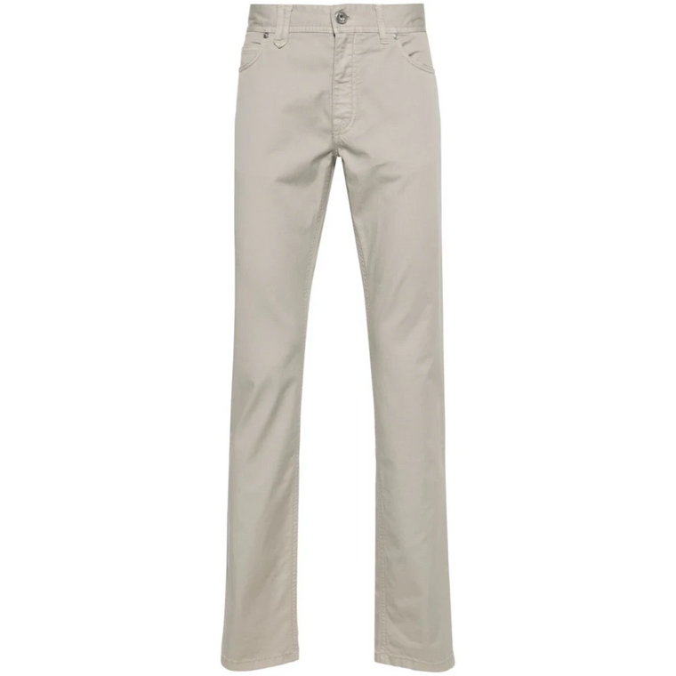 Slim Chamonix Chinos Navy Blue Brioni