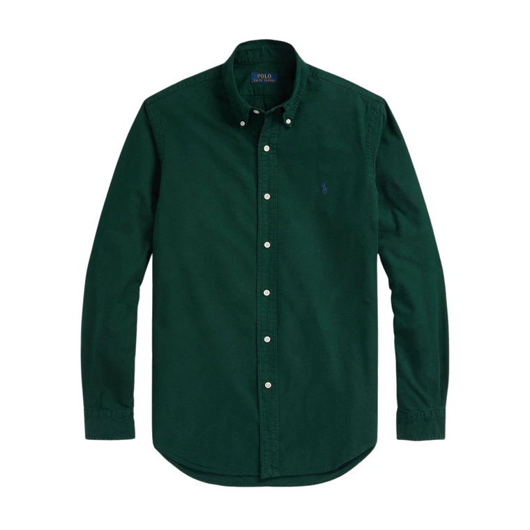 Zielona Koszula Oxford dla Mężczyzn Ralph Lauren