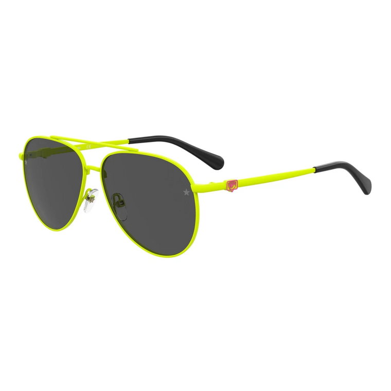 Żółto-Szare Okulary Przeciwsłoneczne CF 1001/S Chiara Ferragni Collection