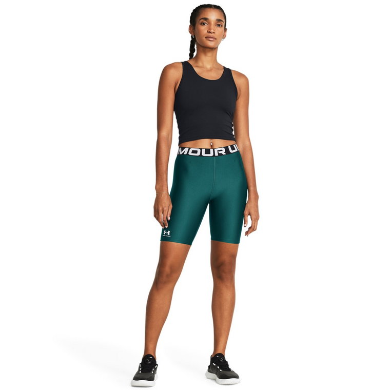 Damskie kolarki treningowe Under Armour UA HG 8in Short - zielone