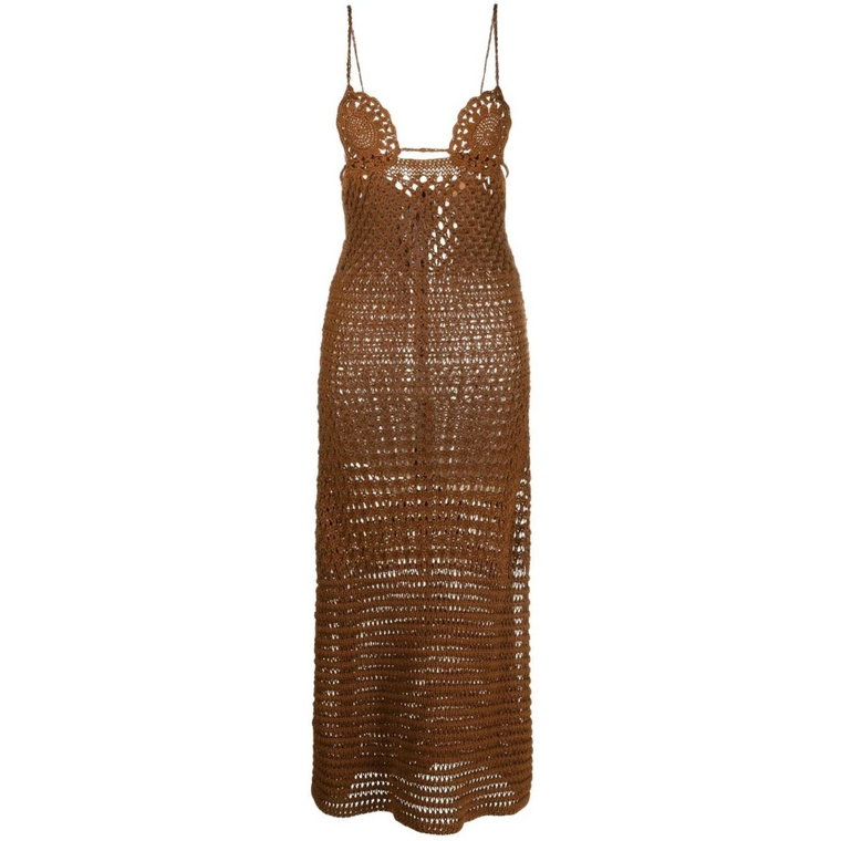 Alanui Dresses Brown Alanui