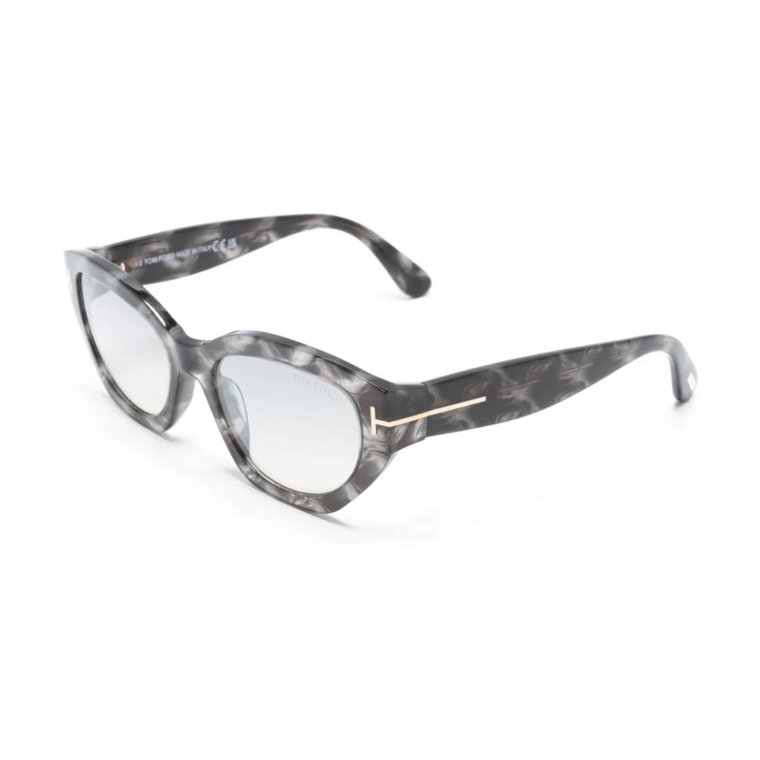 Czarne okulary przeciwsłoneczne z akcesoriami Tom Ford