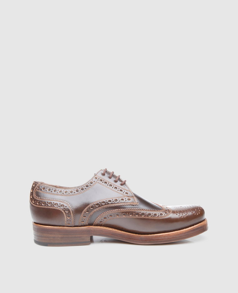 Heinrich Dinkelacker Buty biznesowe Derby RIO FULL-BROGUE C