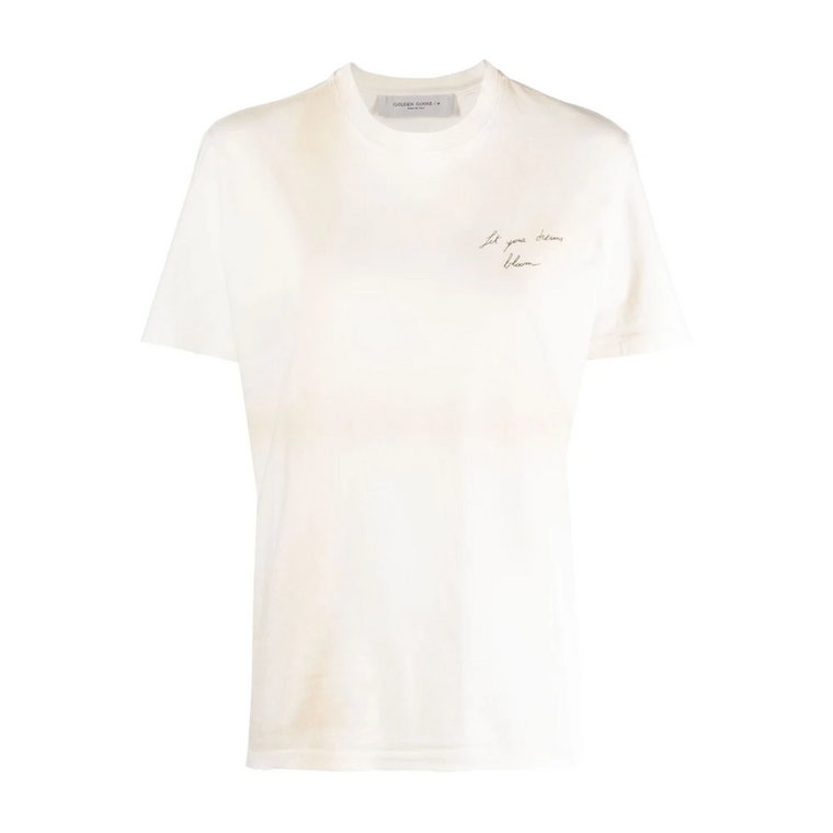 Heritage White/Black Journey T-Shirt Golden Goose