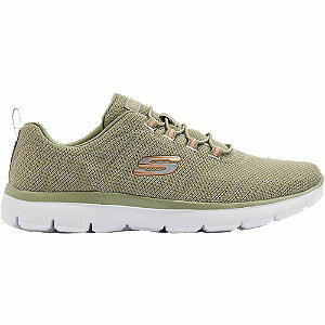 Sneakersy skechers w kolorze szałwii - Damskie - Kolor: Zielone - Rozmiar: 40