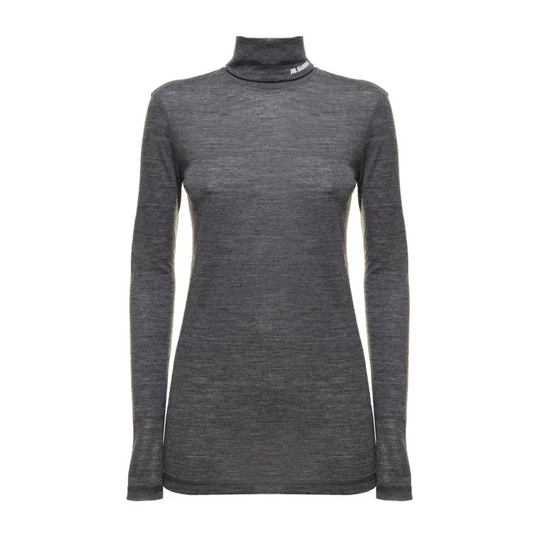 Sweter z golfem Jil Sander