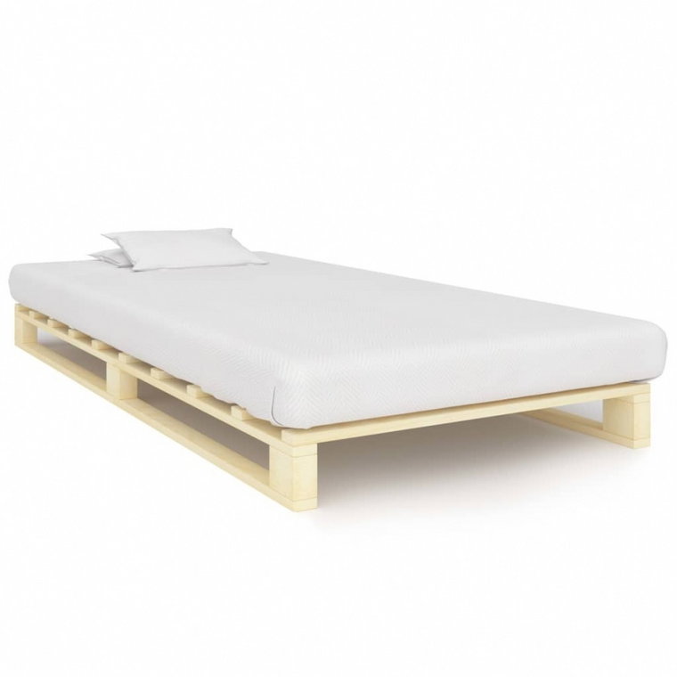 Rama łóżka z palet, lite drewno sosnowe, 100 x 200 cm kod: V-285235