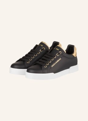 Dolce & Gabbana Sneakersy Portofino Z Ozdobną Perełką weiss