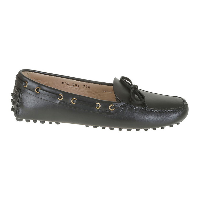 Women Shoes Loafer Czarny Aw22 Car Shoe