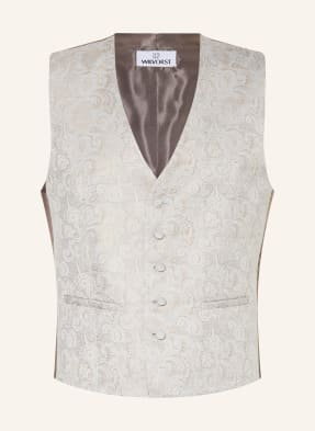 Wilvorst Kamizelka Extra Slim Fit beige