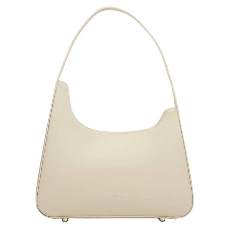 Women's Light Beige Leather Shoulder Bag Estro Er00114931 Estro