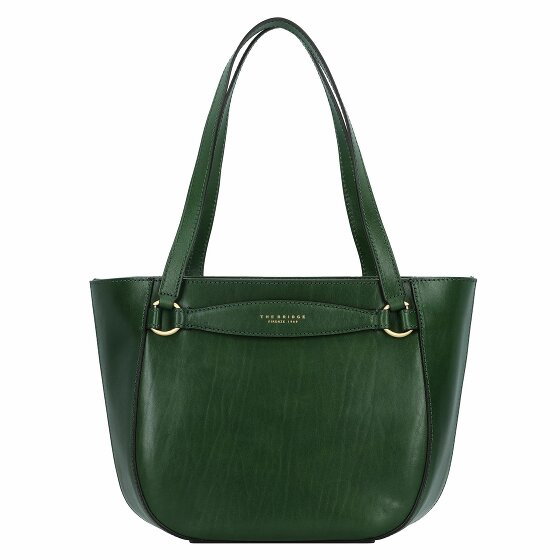 The Bridge Bettina Shopper Bag Leather 30 cm smeraldo