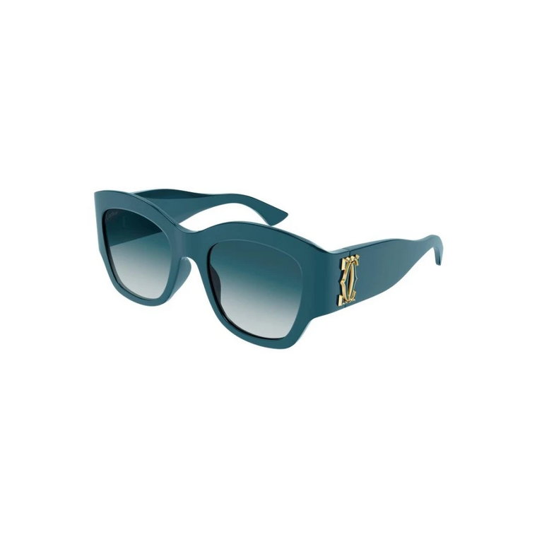 Stylowe okulary przeciwsłoneczne z Indeterminado Montura Cartier