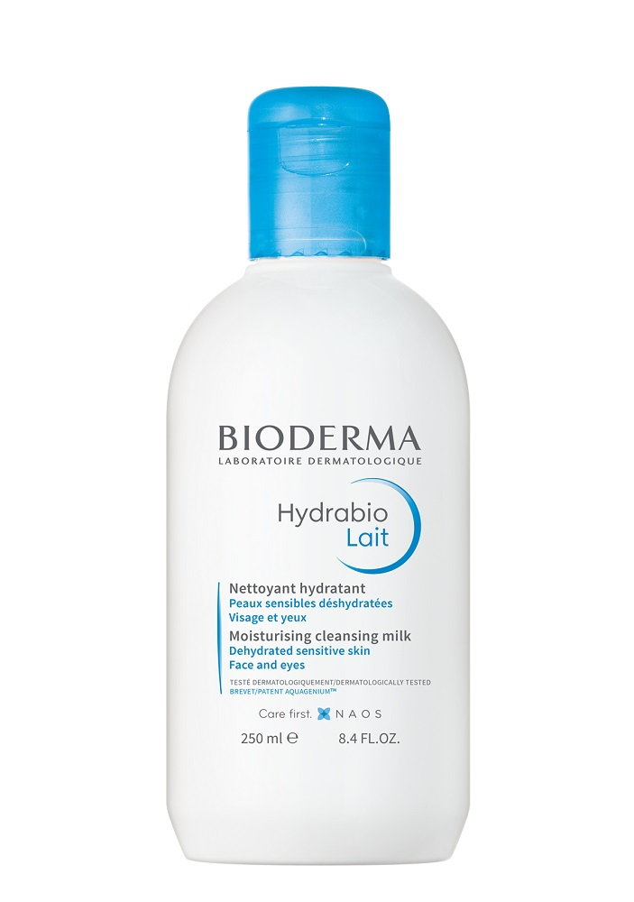 BIODERMA EC Hydrabio Lait Nawilżające mleczko do demakijażu skóra wrażliwa/odwodniona 250ml