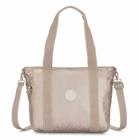 Kipling Basic Plus Asseni S Torba shopper 40 cm metallic glow