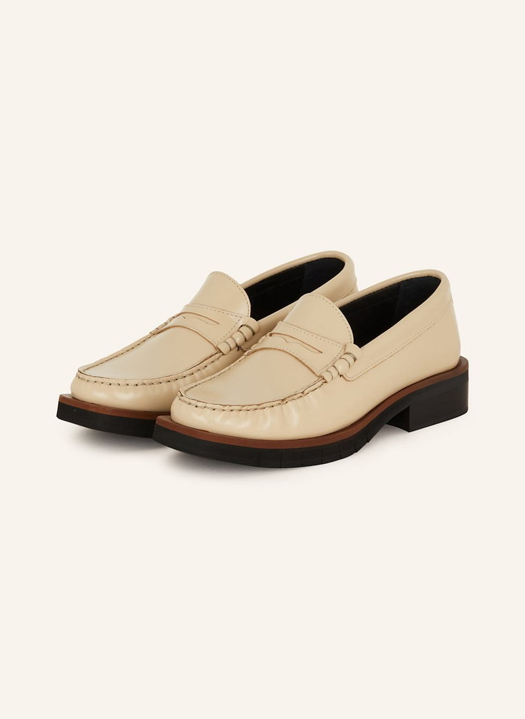 Paloma Barceló Penny Loafers Silvie beige