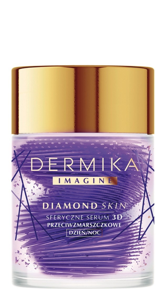 Dermika Imagine Diamond Skin - Sferyczne serum przeciwzmarszczkowe 3D Diamenty + Lipidy