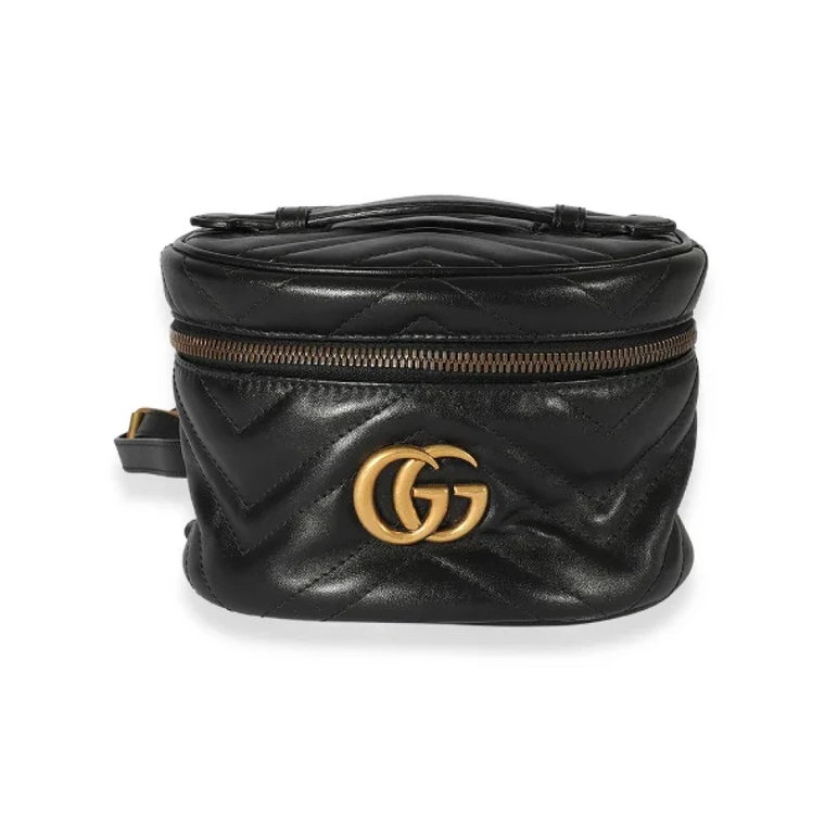 Pre-owned Leather clutches Gucci Vintage