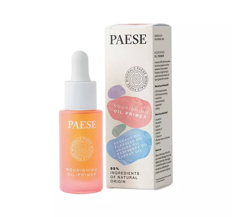 PAESE MINERALS ODŻYWCZY OLEJEK POD MAKIJAŻ 15ML