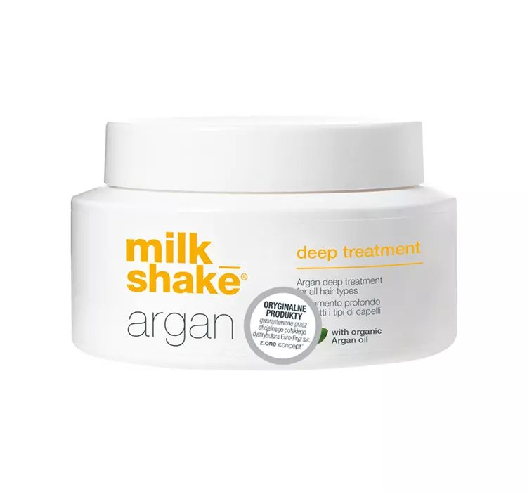 MILK SHAKE ARGAN ODŻYWCZA MASKA DO WŁOSÓW Z OLEJEM ARGANOWYM 200ML