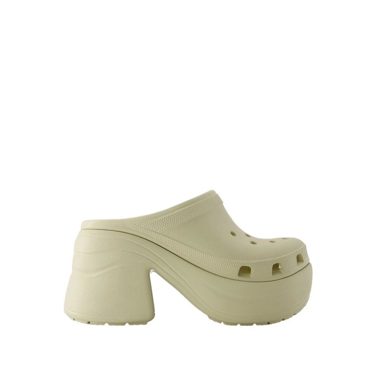 Beige Siren Chain Slides - Slip-on - Syntetyczne Crocs