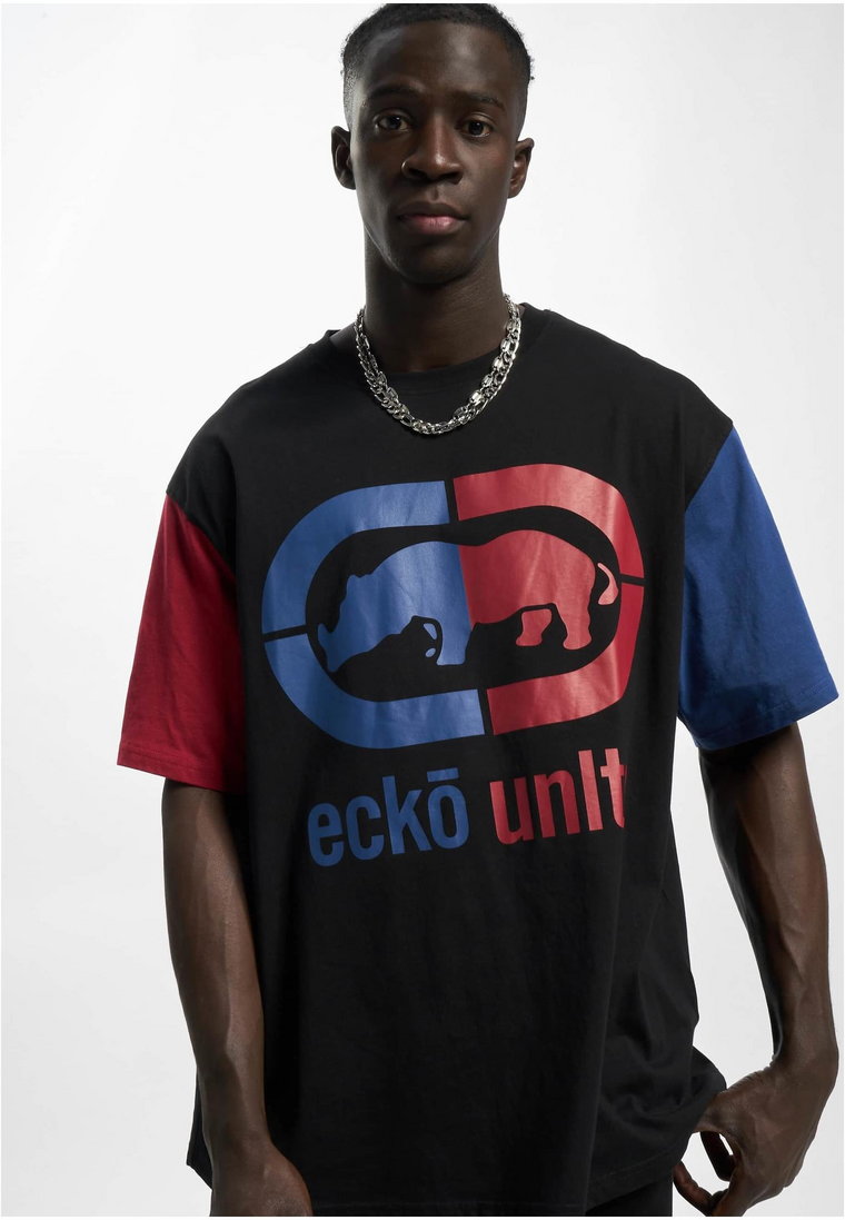 Koszulka T Shirt Męska Czarna Ecko Unltd. ECKOTS1137