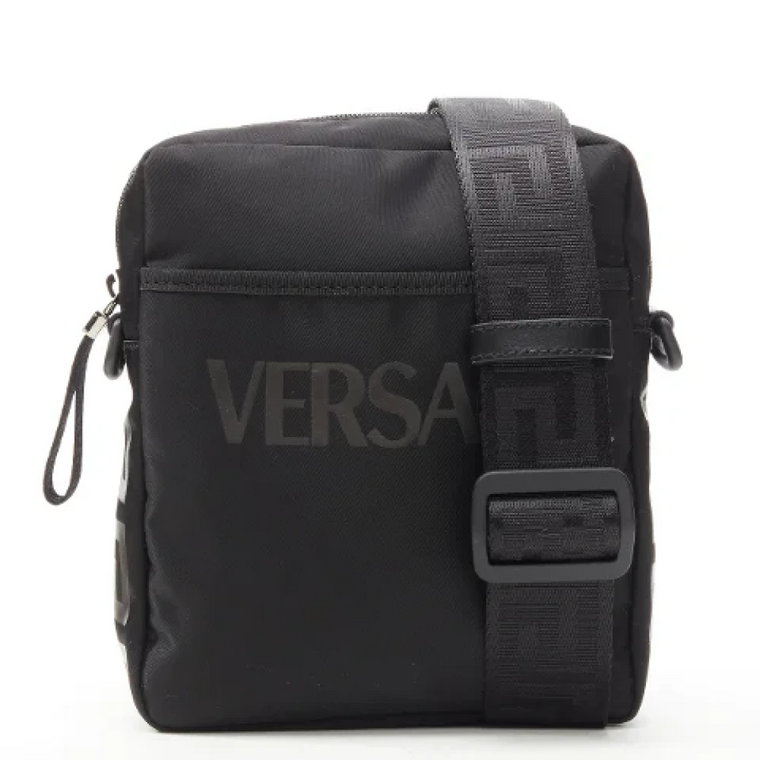 Pre-owned Nylon shoulder-bags Versace Pre-owned