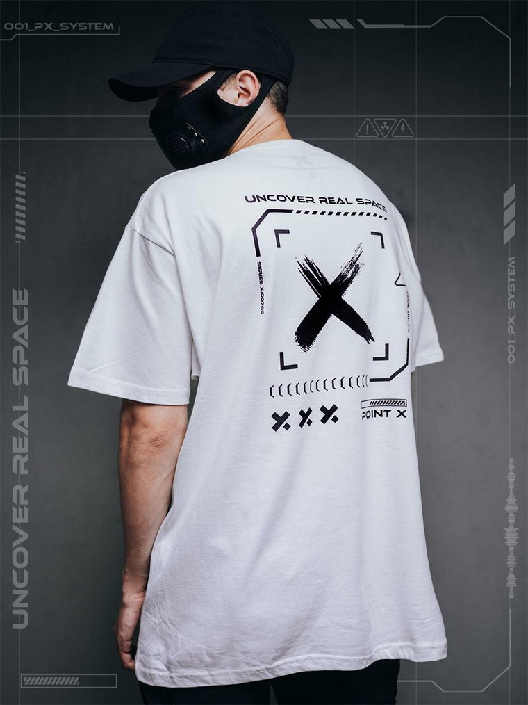 Koszulka Z Krótkim Rękawem Point X  Impulse Biała