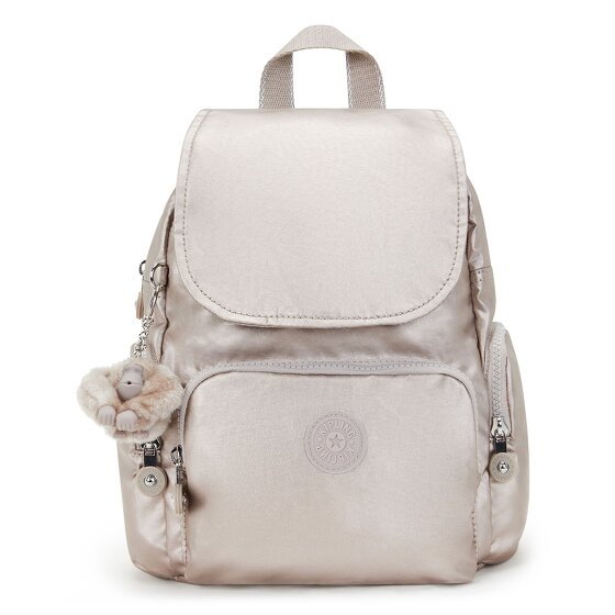 Kipling City Zip Mini Plecak miejski 29 cm metallic glow