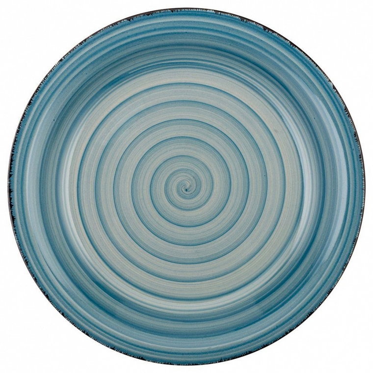Talerz ceramiczny deserowy płytki niebieski FADED BLUE 19 cm kod: O-10-099-222