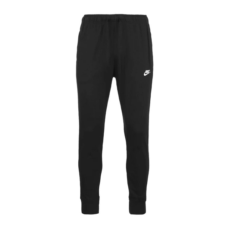Czarne sportowe spodnie z logo Nike