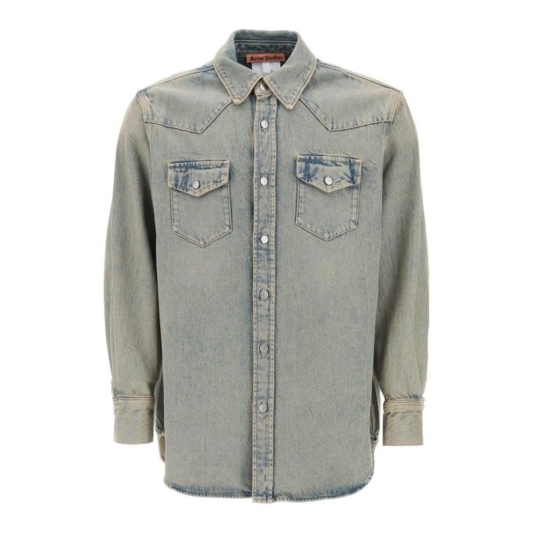 Denim Shirts Acne Studios