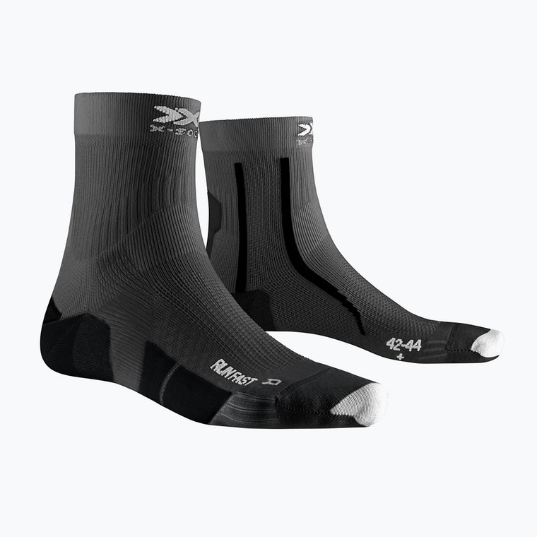 Skarpety do biegania X-Socks Run Fast 4.0 opal black/arctic white