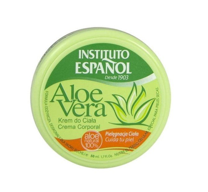 Instituto Espanol Aloe Vera krem do ciała nawilżający Aloes 50ml