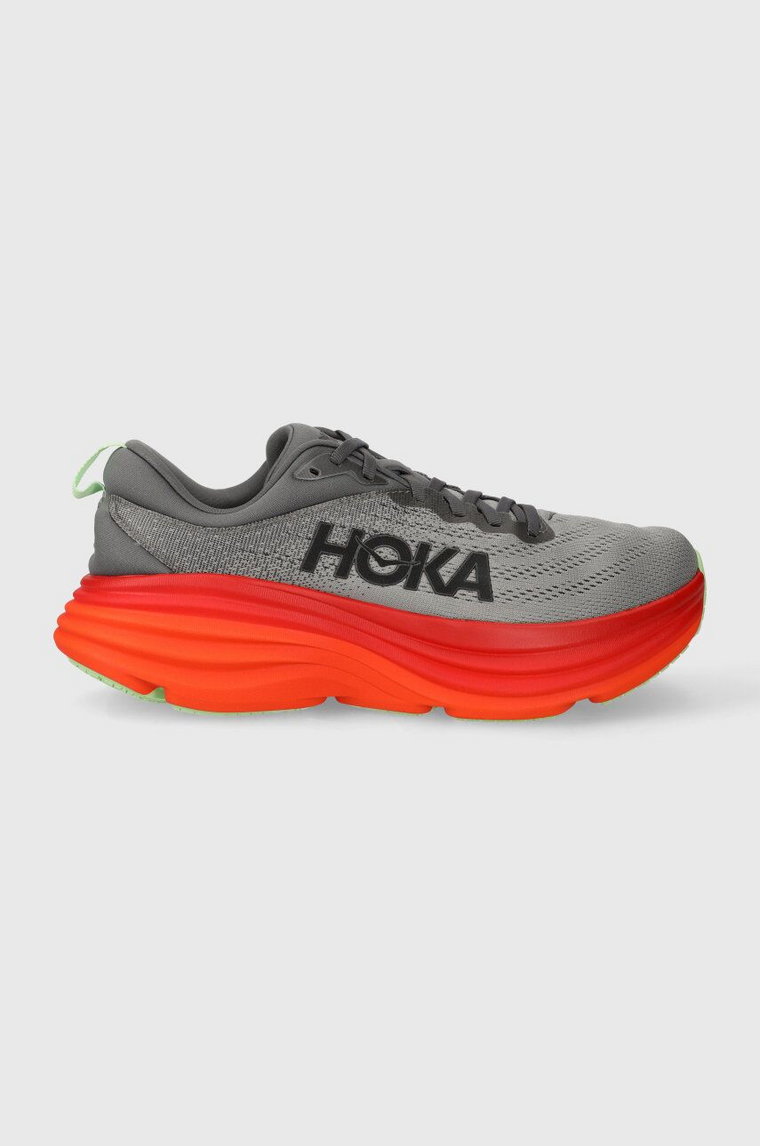 Hoka buty do biegania Bondi 8 kolor szary