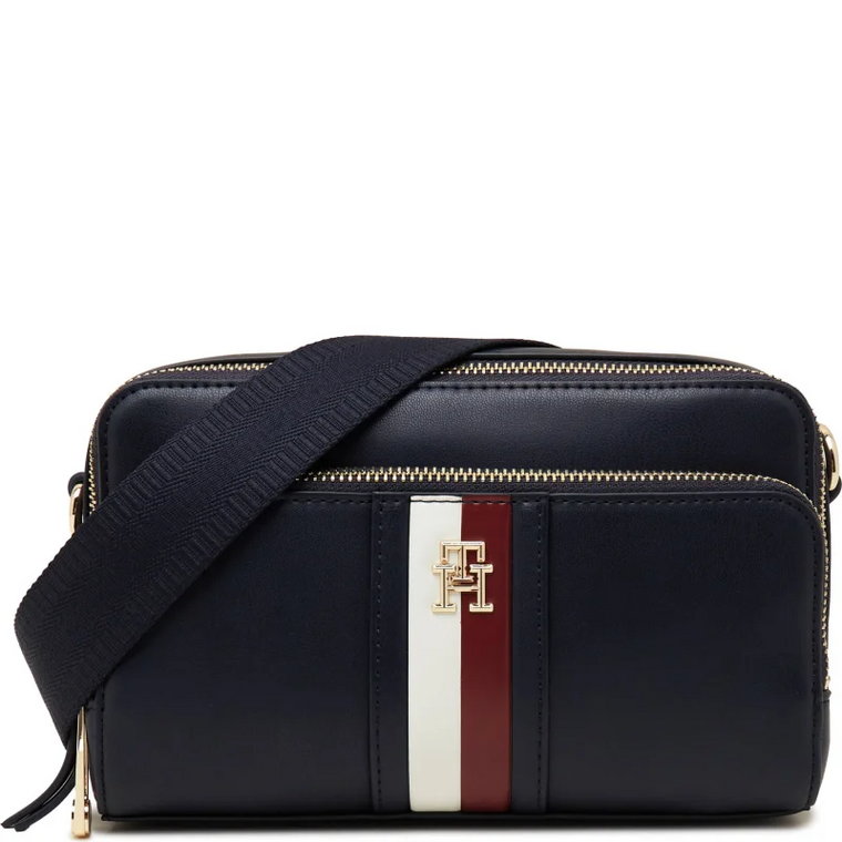 Tommy Hilfiger Torebka na ramię ICONIC TOMMY CAMERA BAG PUFFY