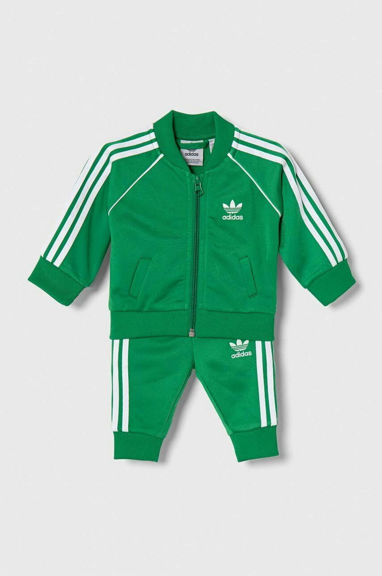 adidas Originals dres niemowlęcy kolor zielony