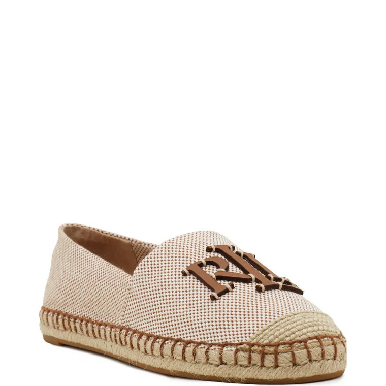 LAUREN RALPH LAUREN Espadryle | z dodatkiem skóry