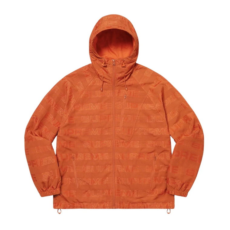 Ripstop Hooded Track Jacket Orange Supreme